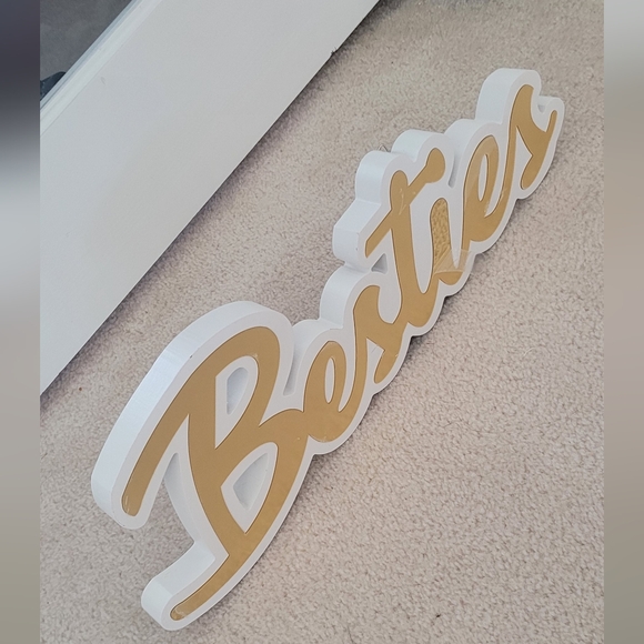 Wall Decor "Bestie " - Picture 1 of 8